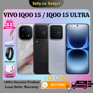 [NEW]Vivo iQOO 15 | iQOO 15T MediaTek Dimensity 9500 Monster   | 1 Year Warranty
