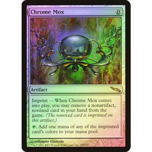 การ์ด EDH PlayTest - Chrome Mox (สิ่งประดิษฐ์)