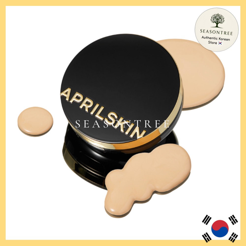 [APRILSKIN] Magic Snow Cushion with Refill / Long-Lasting Glow Base / SPF50+ PA+++