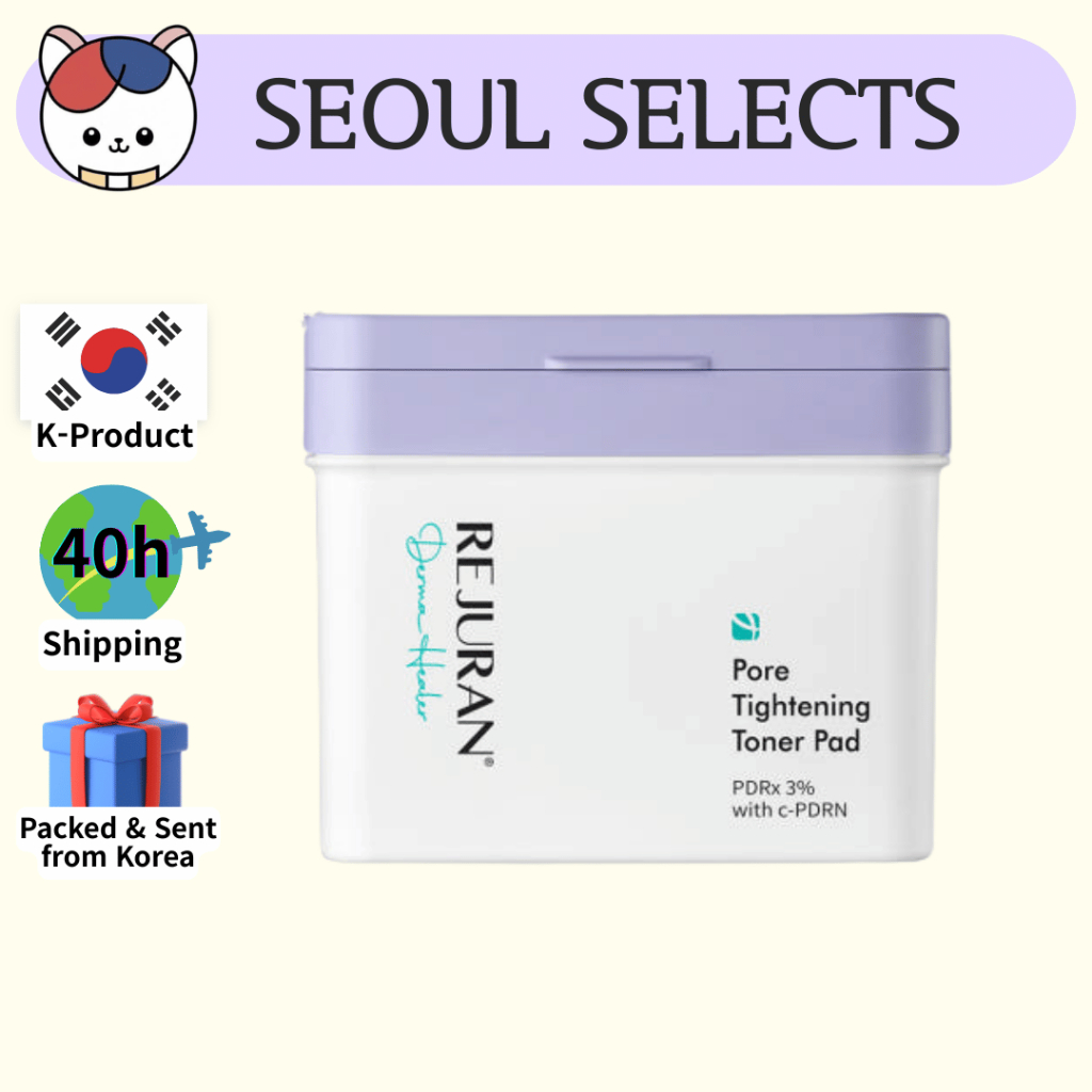 [REJURAN] Derma Healer Pore Tightening Toner Pad 60ea | กระชับ · ผ่อนคลาย · Made in Korea