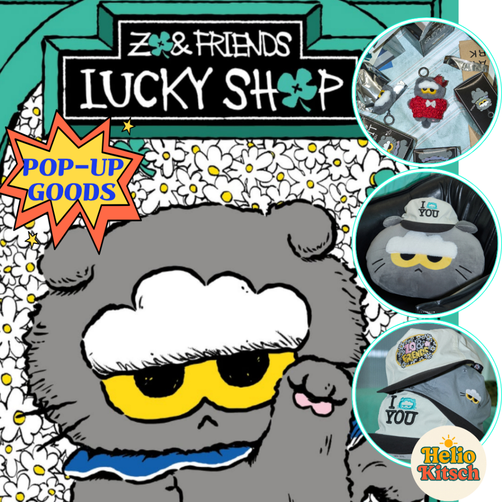 [ZO&FRIENDS Official] LUCKY SHOP POP-UP GD ZOA Goods Cushion Plush Keyring Bag Cap Figure Korea Limi