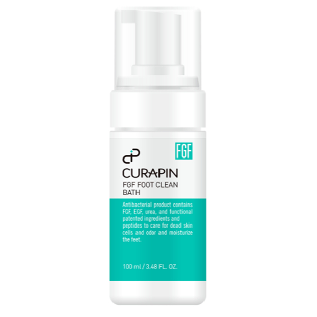 Curapin FGF Foot Clean Bath Refreshing Foot Care Liquid 100ml