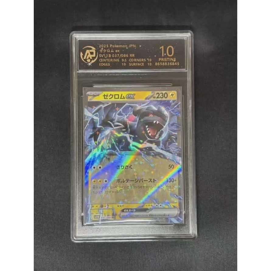Zekrom ex 37 Pokemon Japanese Black Bolt Pristine 10