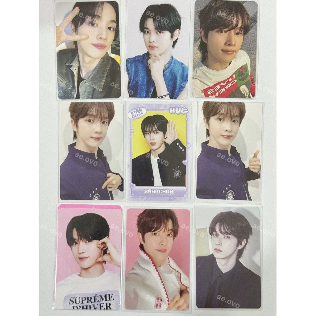 การ์ดรูปถ่ายอย่างเป็นทางการของ RIZE Sungchan