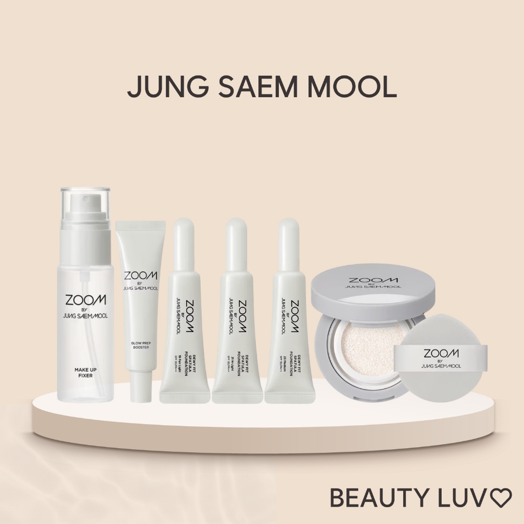 [JSM ZOOM by JUNG SAEM MOOL] Glow Up Cushion, Foundation Collection (Sebum, Foundatiom, Glow Prep Bo