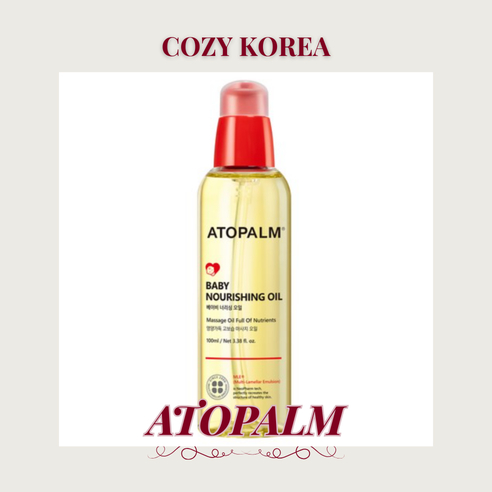 [ATOPALM] Baby Nourishing Oil, 100ml, 1pc / Korean Baby Oil / Gentle Massage Oil / ของแท้ 100% โดย K