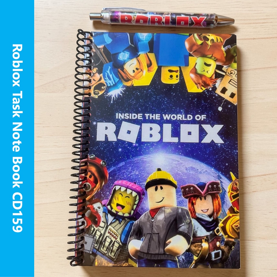 Roblox Task Book พร้อมปากกา Roblox