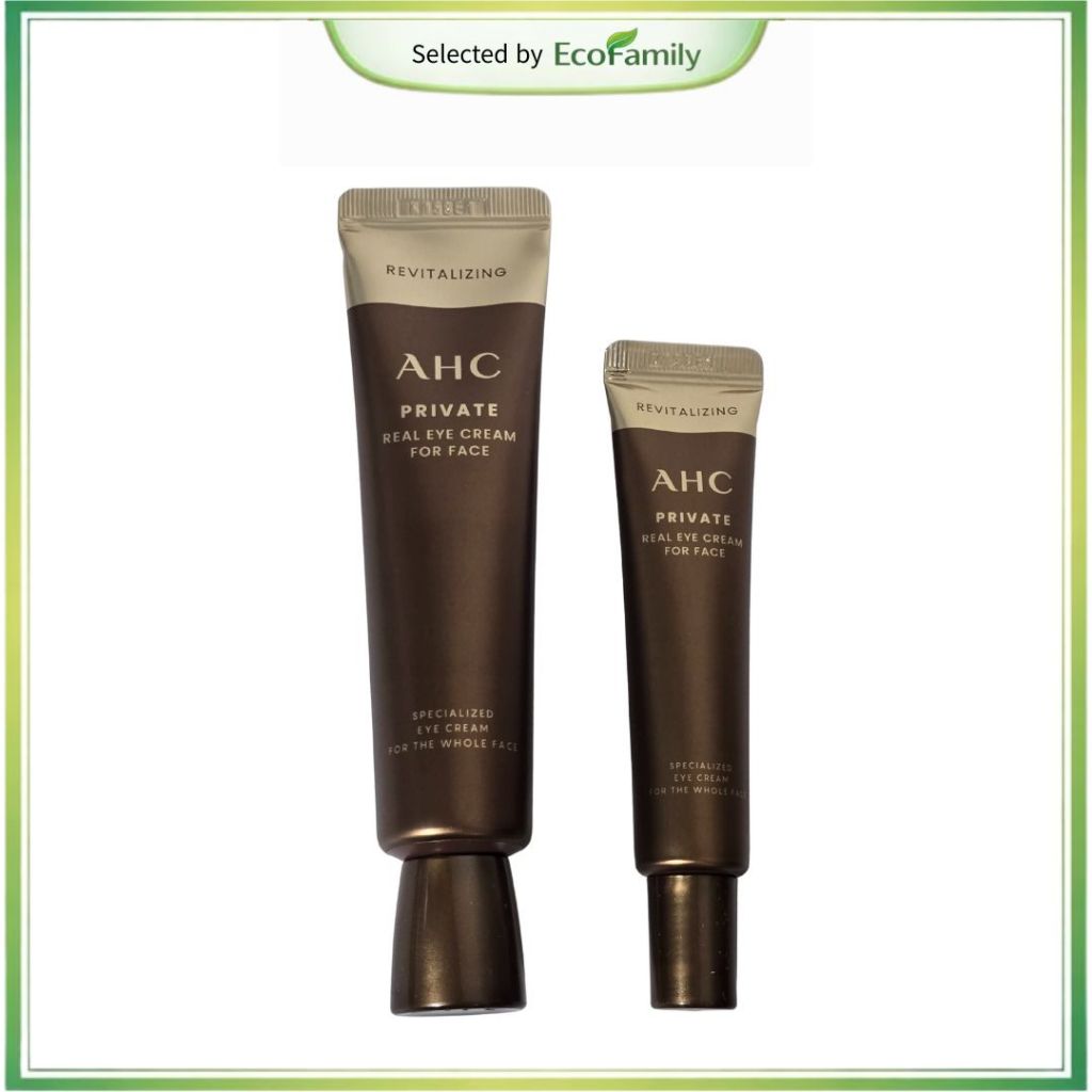[AHC] Private Real Eye Cream Duo Set (30mL + 10mL) | ไฮเดรชั่น แอนด์ อีลาสติก บูสท์