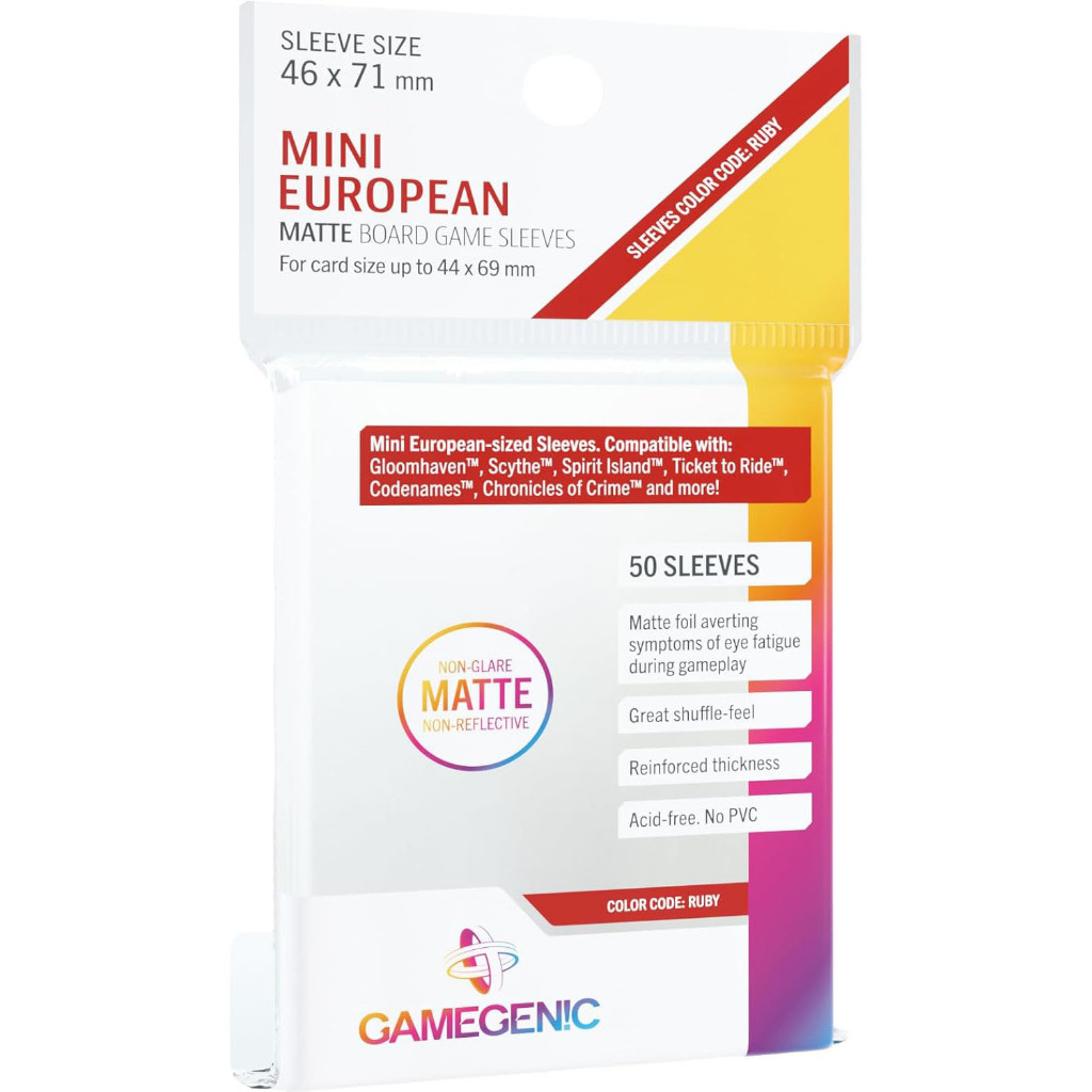 Gamegenic mini sleeve 50pcs - 46x71mm matt