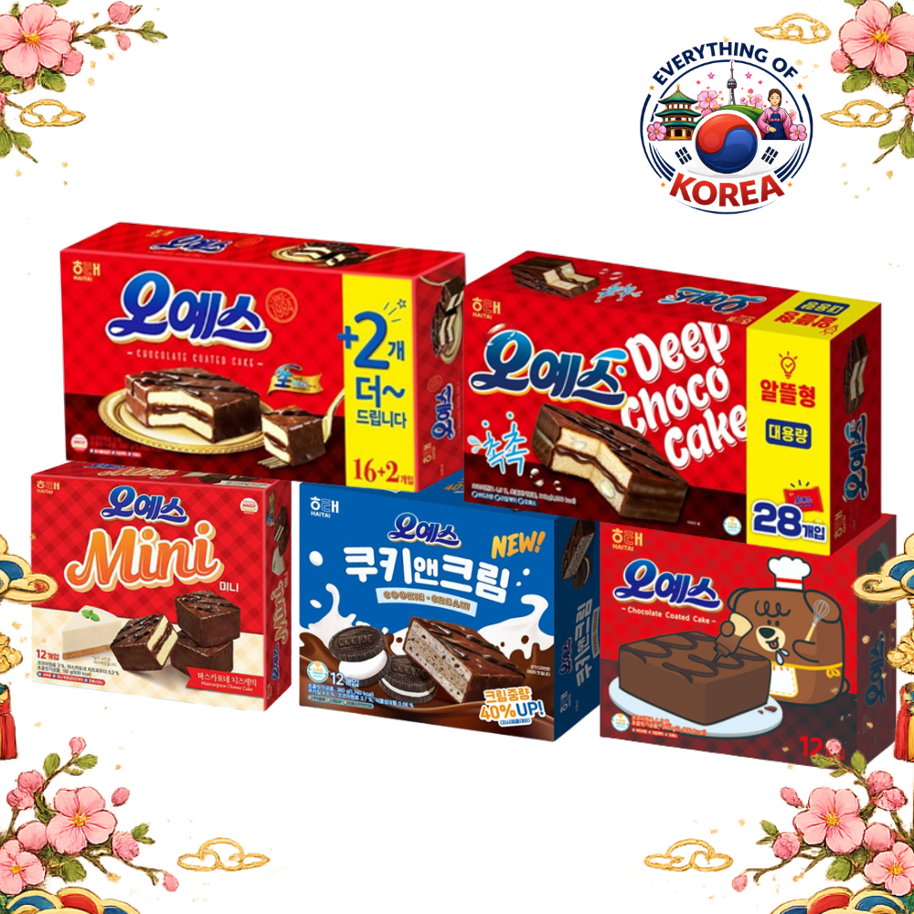 [Haitai] OYES Chocolate Cake Series Original Cookie & Cream Mini