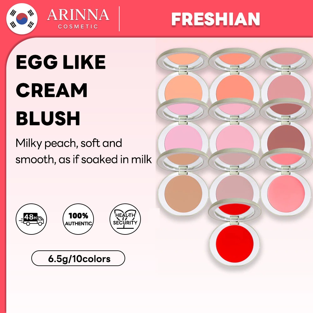 [freshian] Egg-like Cream Blush 10colors