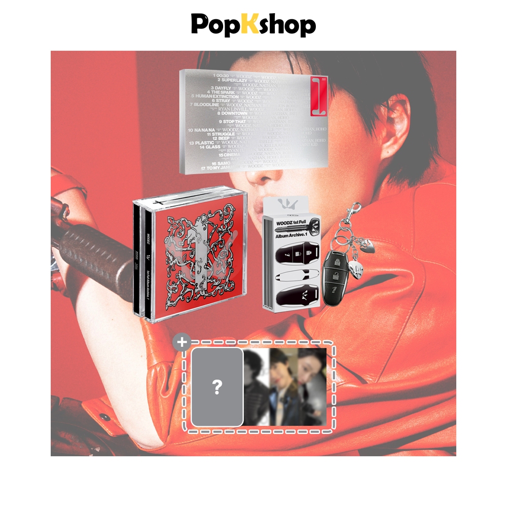 [ของแถม] WOODZ 1st Full Album [ Archive. 1 ] Main / Key / Jewel Ver