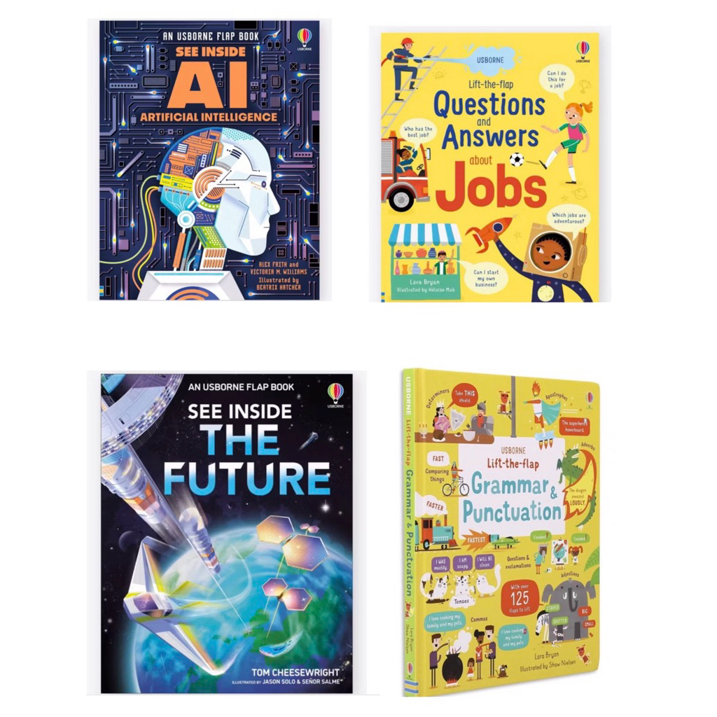 Usborne: How It Works: Sound/See Inside The Future/Jobs/ดูภายใน AI