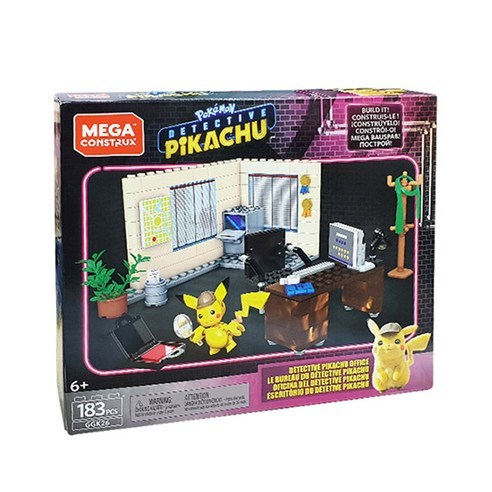 [KOREA] MEGA CONSTRUX Pokémon Detective Pikachu & Detective Office Set – ชุดสร้างโปเกมอน, Detective 