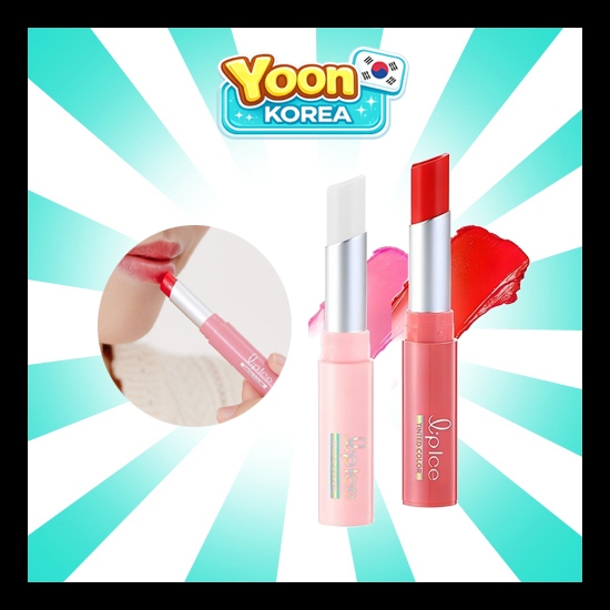 [Mentholatum] LipIce Tinted Color Lip Balm – Moisturizing Sheer Lip Tint for a Natural Everyday Glow