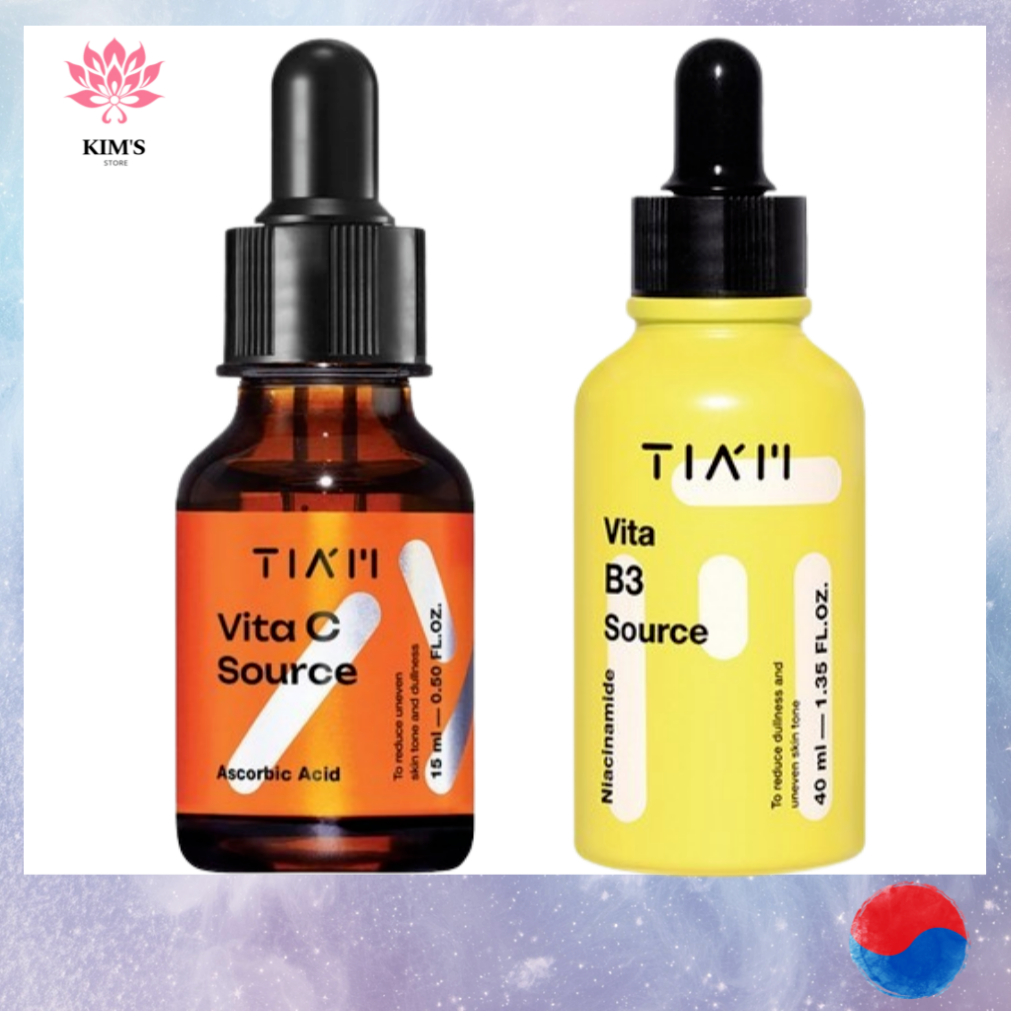 [TIAM] Vita B3 Source 40ml & [TIAM] Vita C Source 15ml [จัดส่งวันถัดไป]