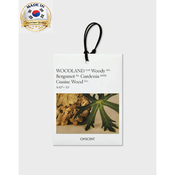 🇰🇷 Ohscent Premium Perfume Sachet - WOODLAND