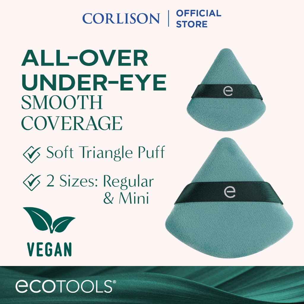 EcoTools พัฟแป้ง ดูโอ