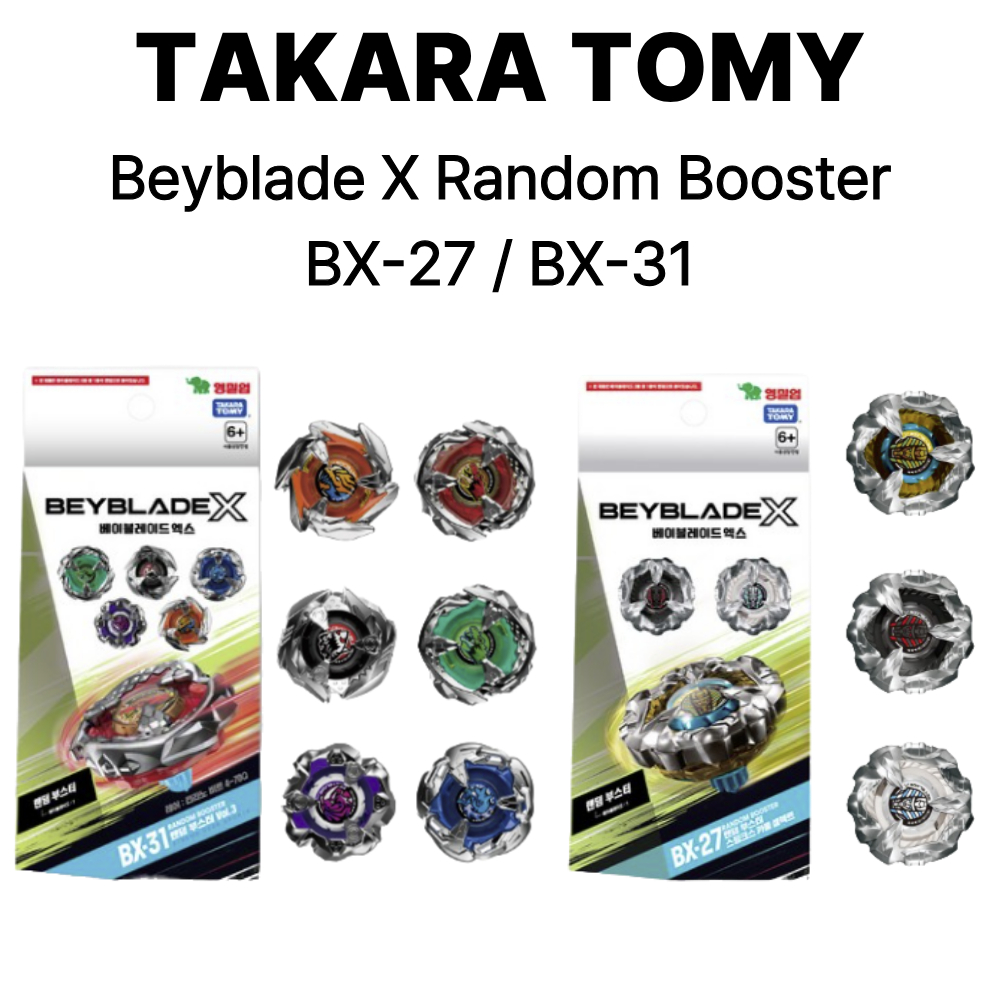 TAKARA TOMY Beyblade X Random Booster BX-27 / BX-31