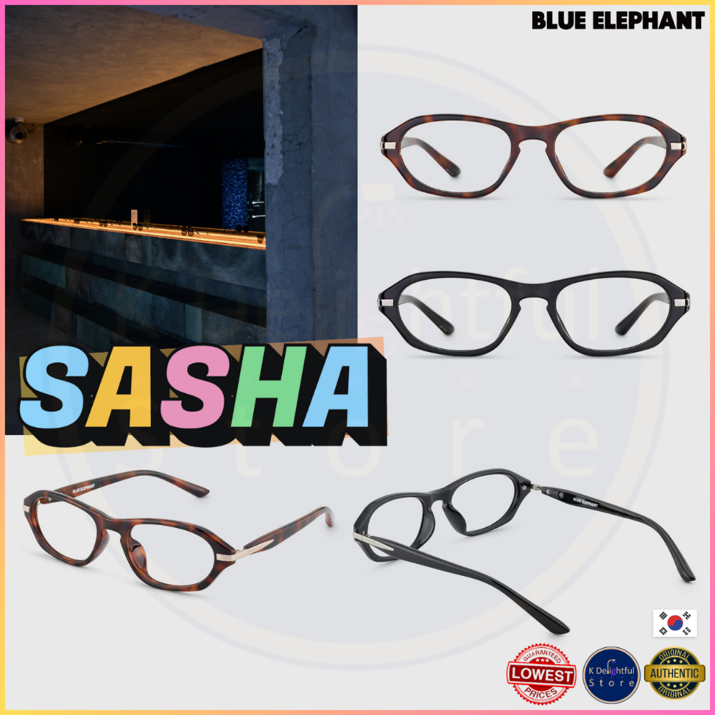 [BLUE ELEPHANT] SASHA/แว่นช้างน้ําเงิน/เลนส์ฟังก์ชั่น Blocking สําหรับแสงสีฟ้าที่มีโทษ (400-455nm)