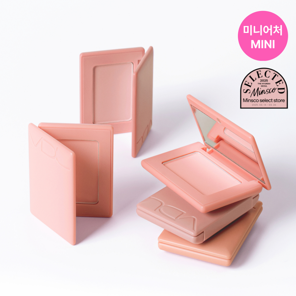 VDL Cheek Stain Blusher Mini 4 สีแบบพกพา Powder Blush