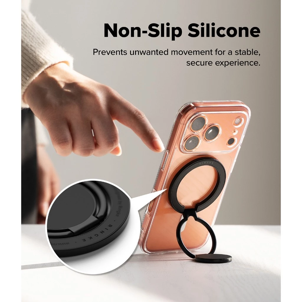 Ringke Dual Magnetic Smart Holder สําหรับสมาร์ทโฟนและอุปกรณ์เสริมต่างๆ อุปกรณ์เสริมที่วางโทรศัพท์แบบแม่เหล็กสองด้าน thumbnail 8