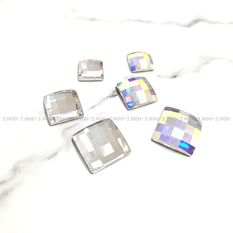 Swarovski 2493 กระดานหมากรุก ด้านหลังแบน