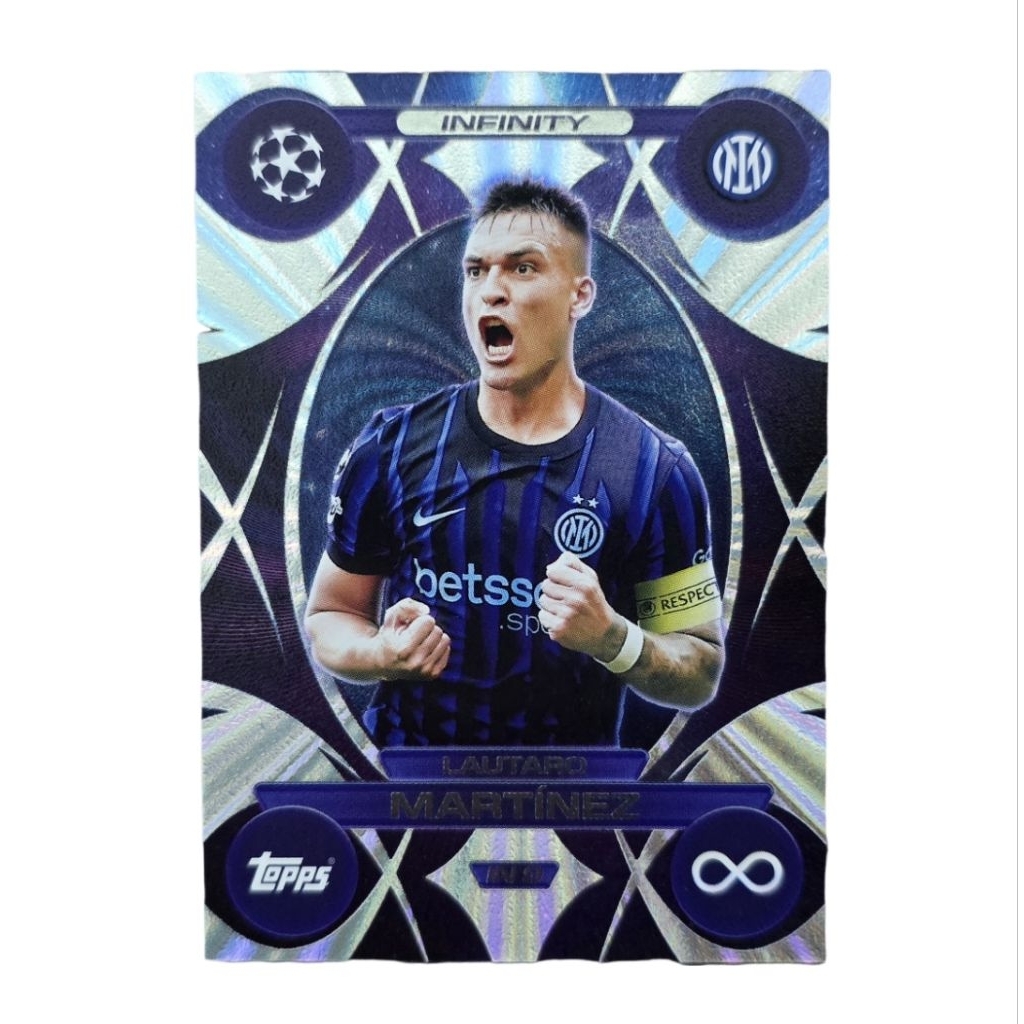 การ์ด Topps Match Attax 25/26 - IN9 Lautaro Martinez (Infinitiity)