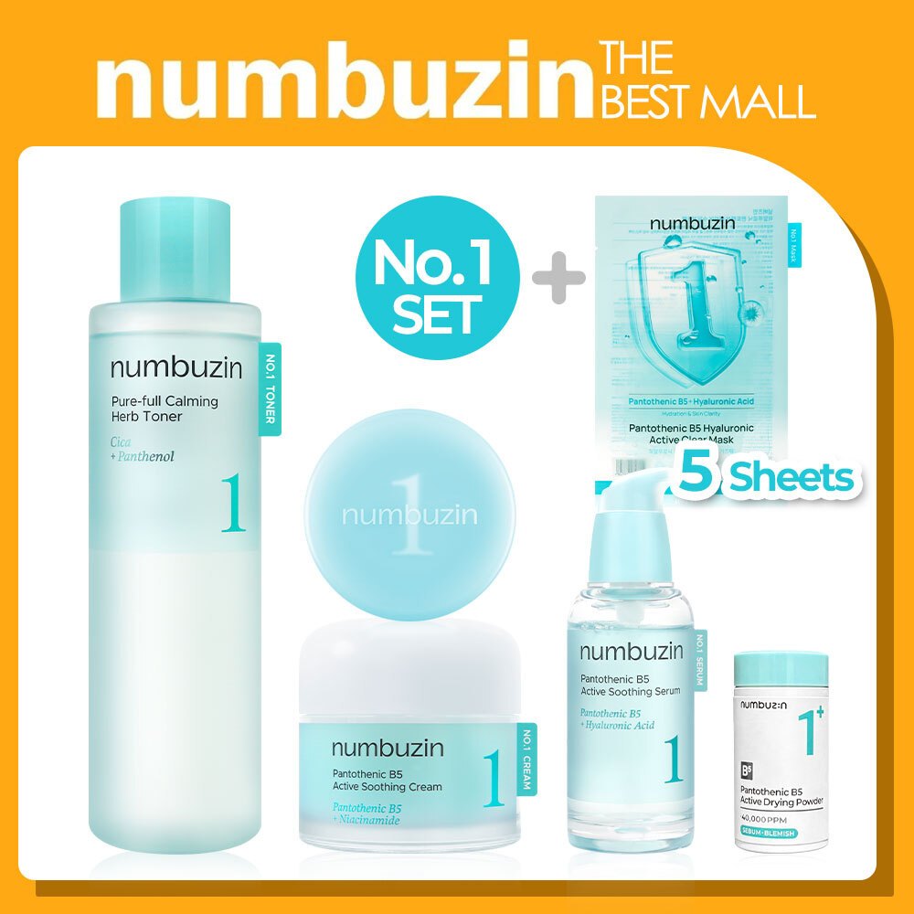 [NUMBUZIN] NUMBUZIN No.1 Skincare Set Best Calming Line