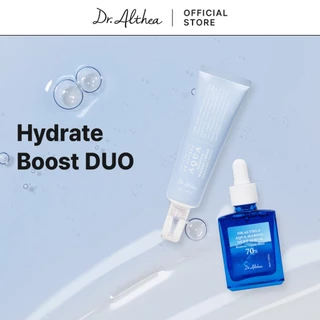 Dr.Althea Hydrate Boost DUO | อควา มารีน วอเตอร์รี ครีม 50มล. & อควา มารีน ดีพ เซรั่ม 30มล
