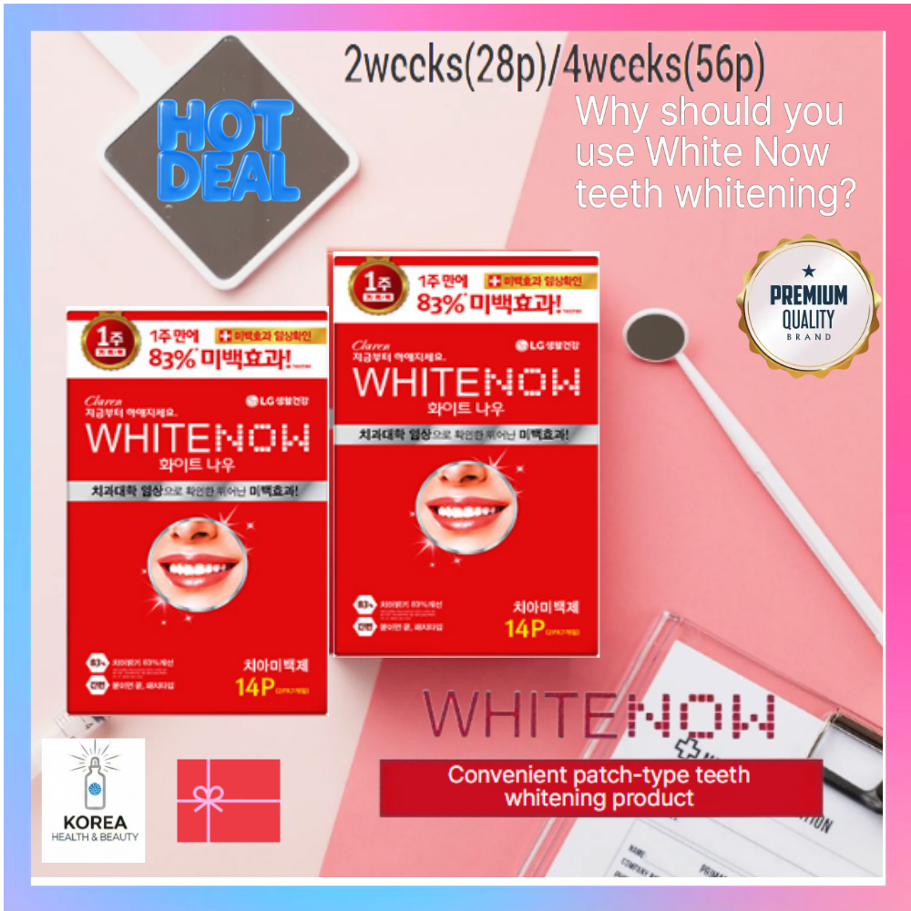 Perioe White Now Whitening Patch 2weeks(28p)/4weeks(56p)