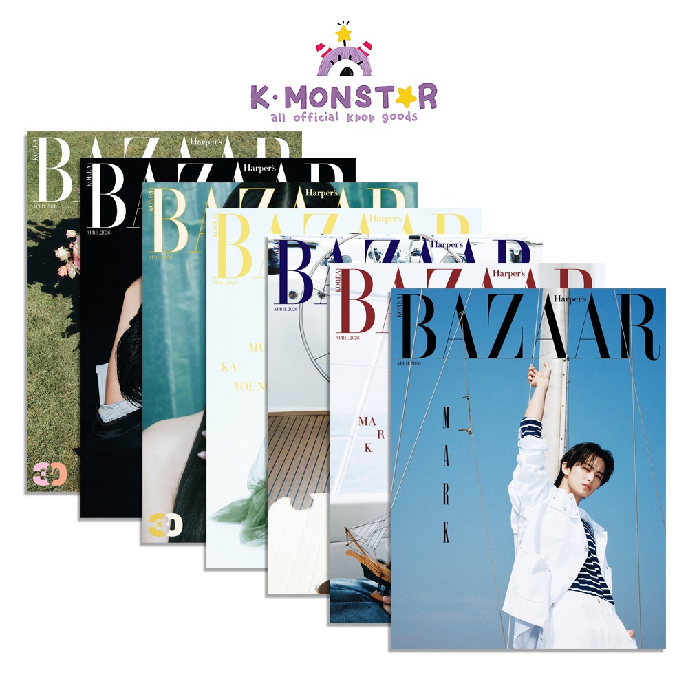 2026.4 BAZAAR NCT MARK Mun Kayoung Kim Seonho COVER