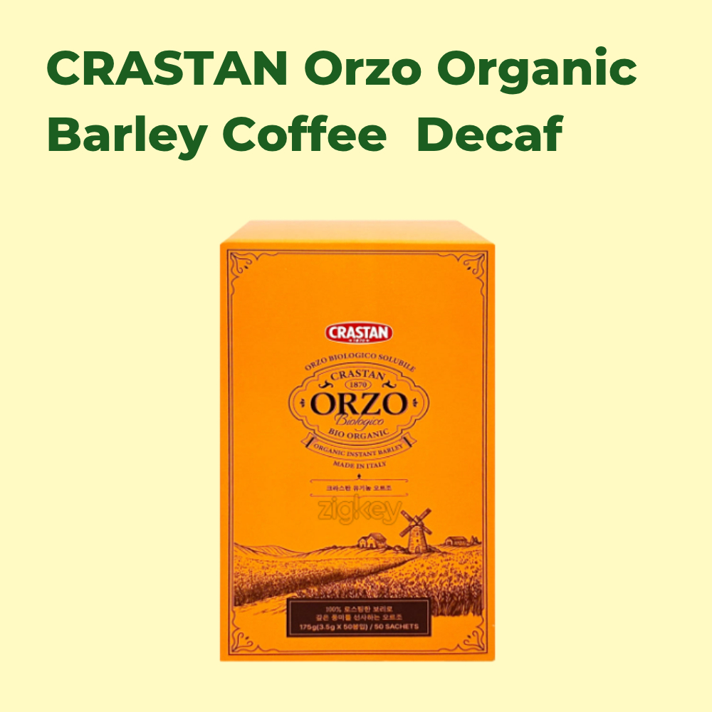 COSTCO CRASTAN Orzo กาแฟข้าวบาร์เลย์ออร์แกนิกทดแทน Decaf 200g