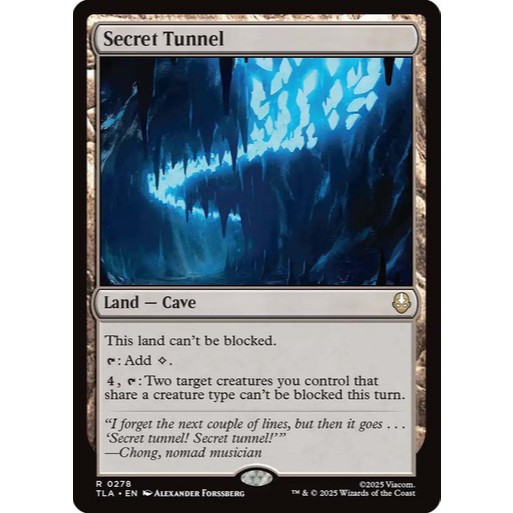 MTG Avatar: Airbender Last - อุโมงค์ลับ