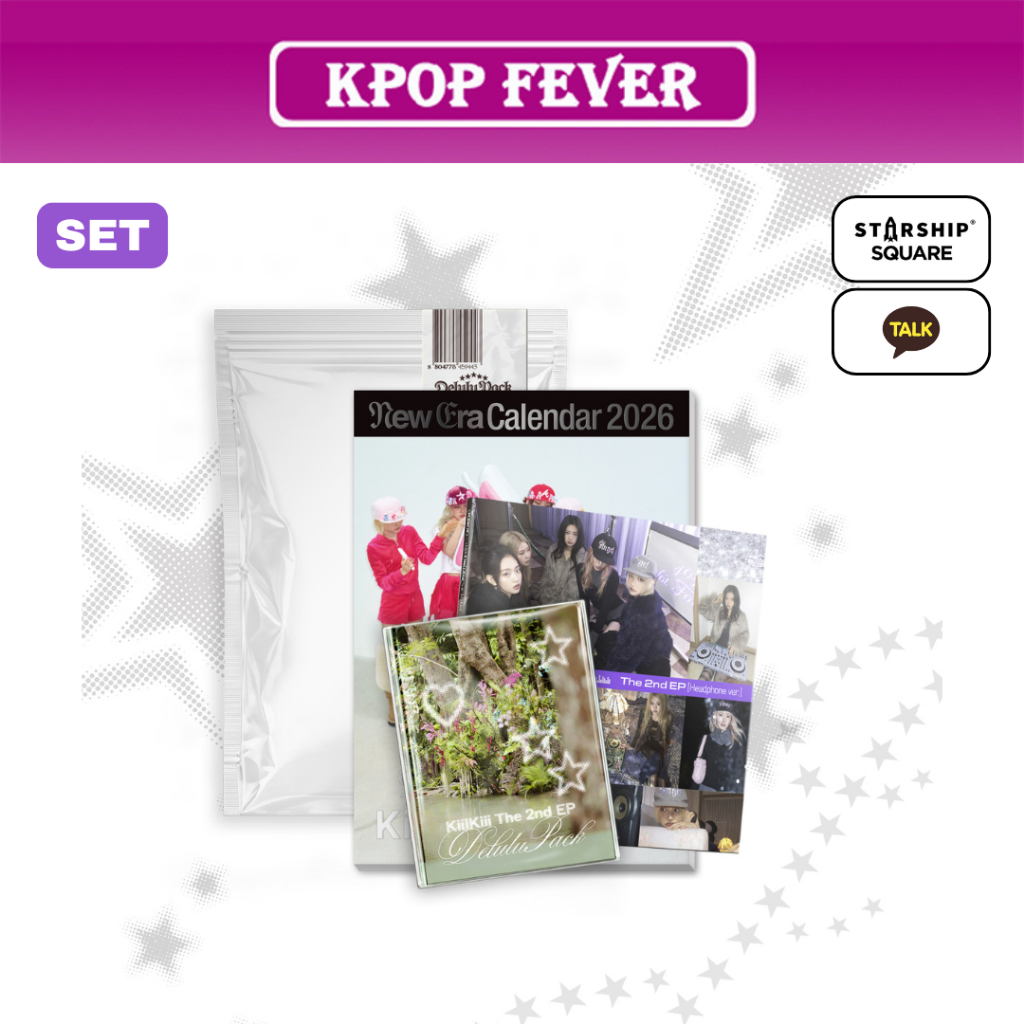 KiiiKiii [Delulu Pack] Photobook Ver. (SET) / 2nd EP Album