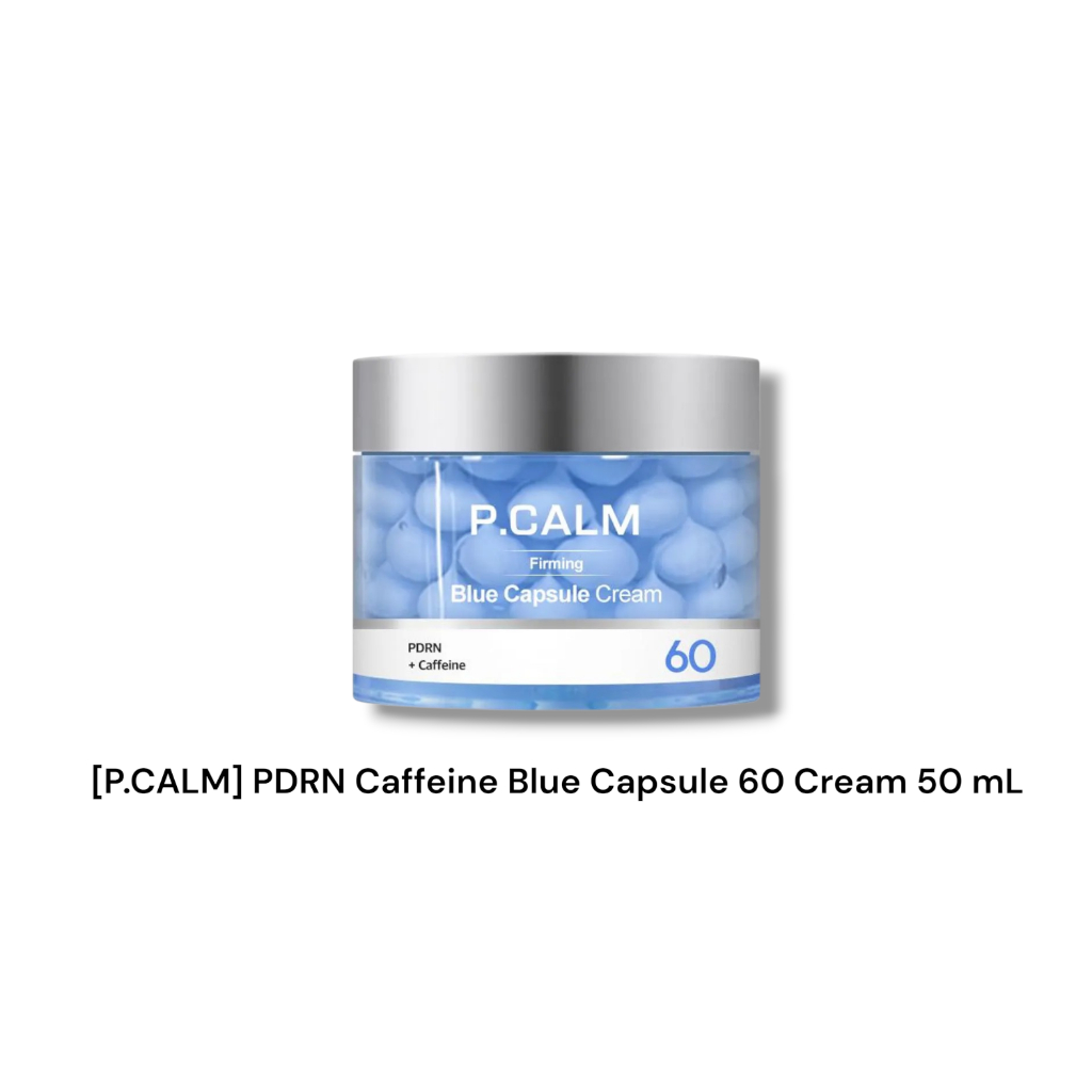 [P.CALM] PDRN Caffeine Blue Capsule 60 Cream 50 mL/K-Beauty