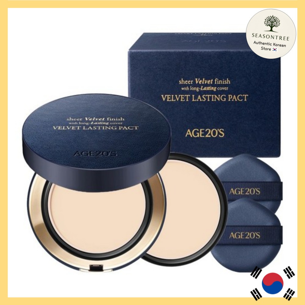 [AGE20s] Velvet Lasting Pact Mini 7g / Main+Refill 14g