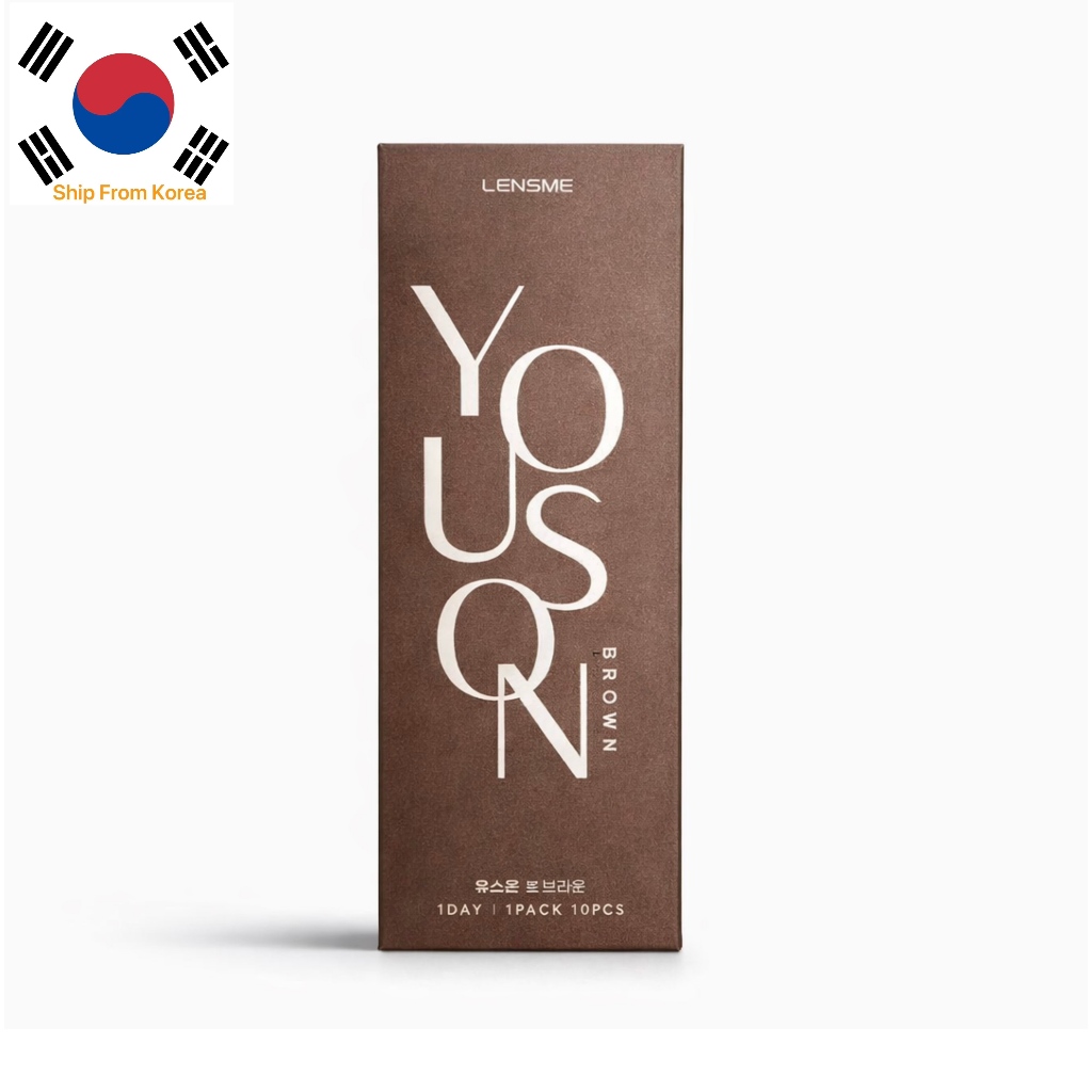 LENSME YOUS ON BROWN 10P 1DAY คอนแทคเลนส์ เลนส์เกาหลี เลนส์