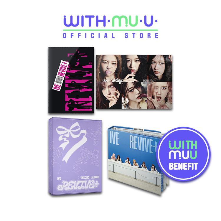 [พร้อมส่ง] IVE - [REVIVE+] 2nd Full Album [อัลบั้ม IVE] (WITHMUU POB)