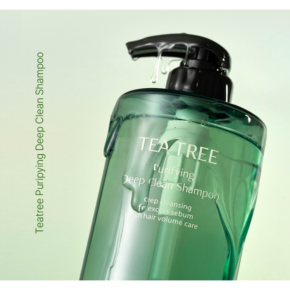 AVCA Tea Tree Purifying Scalp Deep Clean Shampoo 800ml | สกาล์ป แคร์ แอนด์ เฟรช คลีนซิ่ง