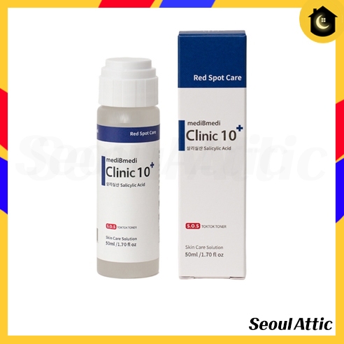 Medi-B Medi Clinic 10+ Toki Spot Care 50ml Acne Soothing Relief Skin Clinic Treatment