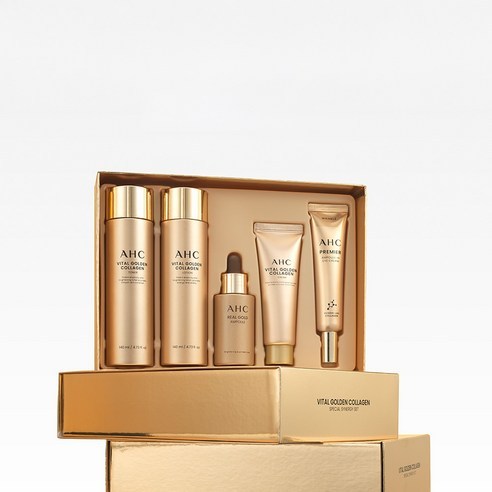 AHC Vital Golden Collagen Special Synergy Set (5 รายการ) | สัมผัสประสบการณ์ Ultimate Synergy