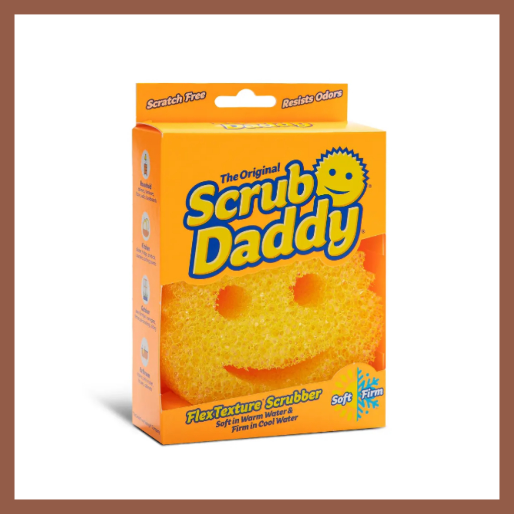 [SCRUB DADDY] Scrub Daddy ฟองน้ําอเนกประสงค์ป้องกันอุณหภูมิ (ต้นฉบับ)