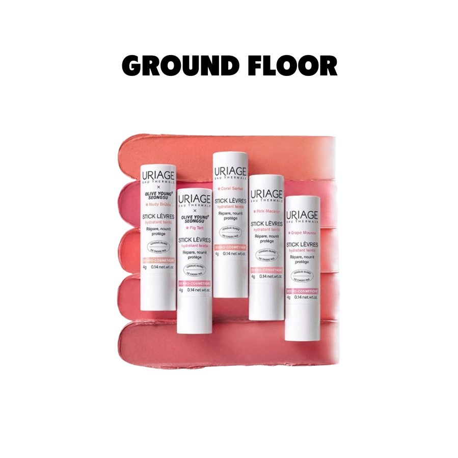 URIAGE STICK LEVRES COLORED LIP BALM 4g(VARIOUS SHADES)