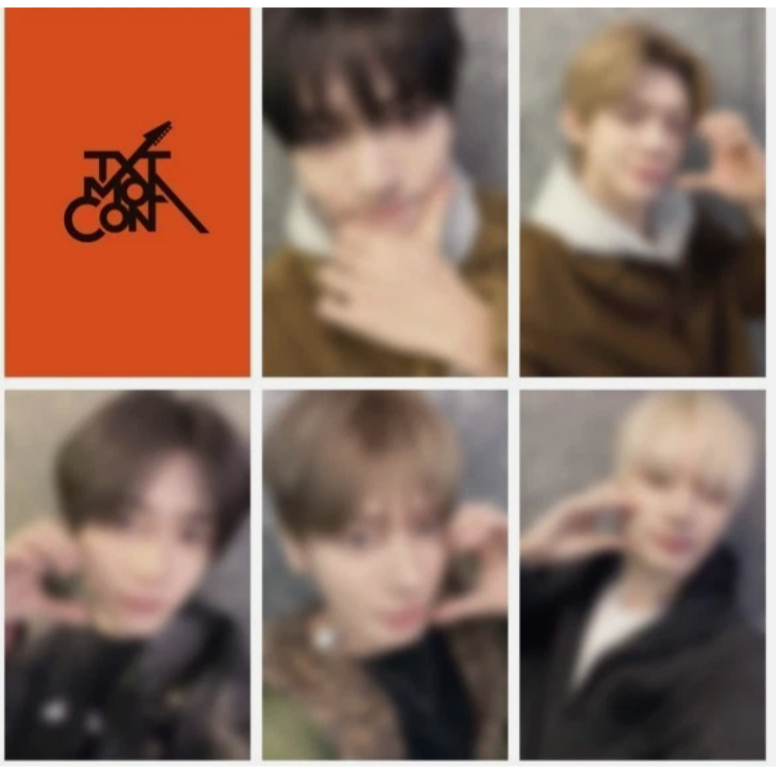 2026 TXT MOA CON TXT GLOBAL OFFICIAL FAN CLUB MOA ZONE PHOTO CARD