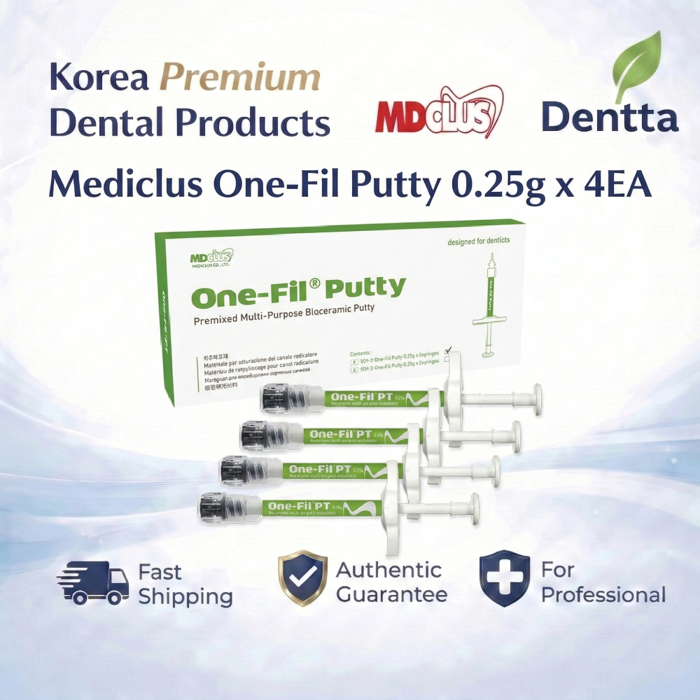 Mediclus One-Fil PT Kit Dental Biocermic Material 0.25g x 4 หลอด