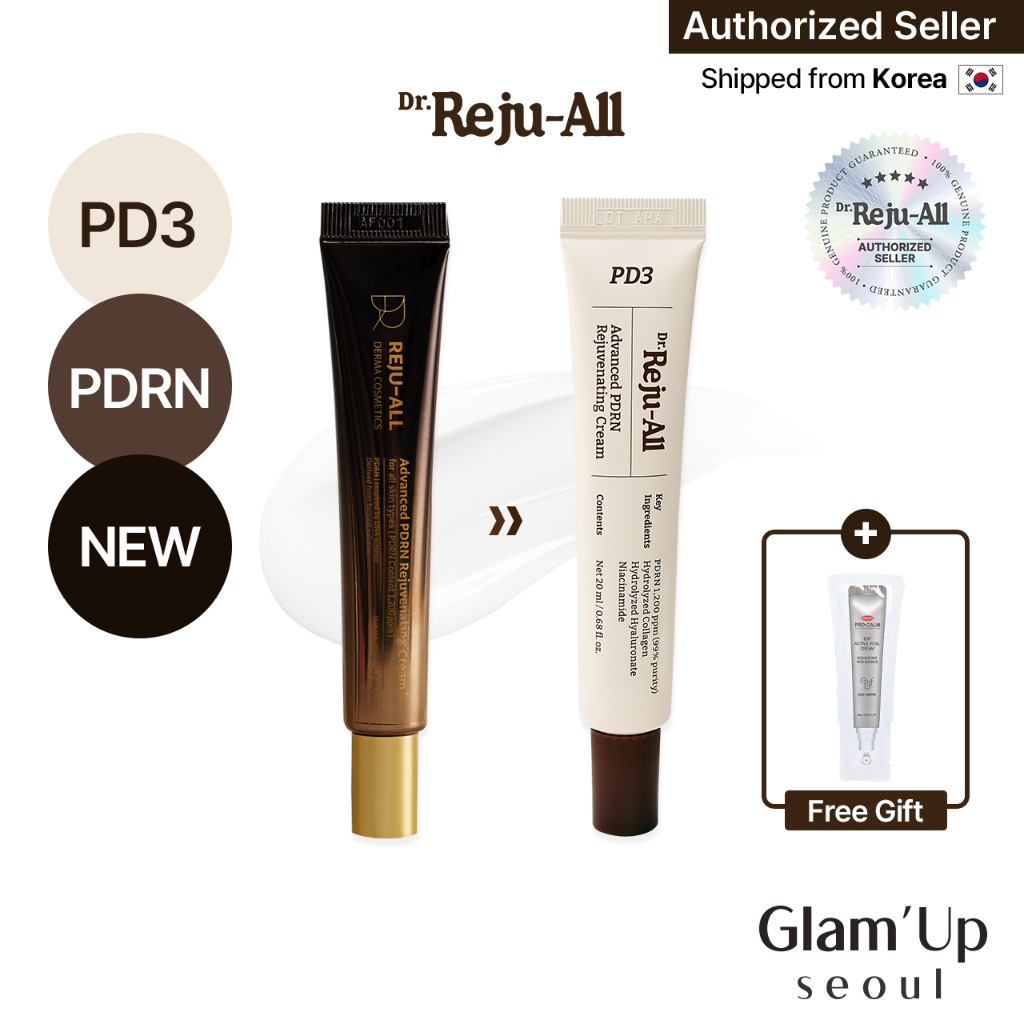 [Rejuall] พร้อมส่ง PD3 PDRN Rejuvenating Cream 1200ppm | Salmon DNA ผิวชุ่มชื้น ผิวดูเรียบเนียน Barrier Care | Dr.Reju-All Official Authorized Seller