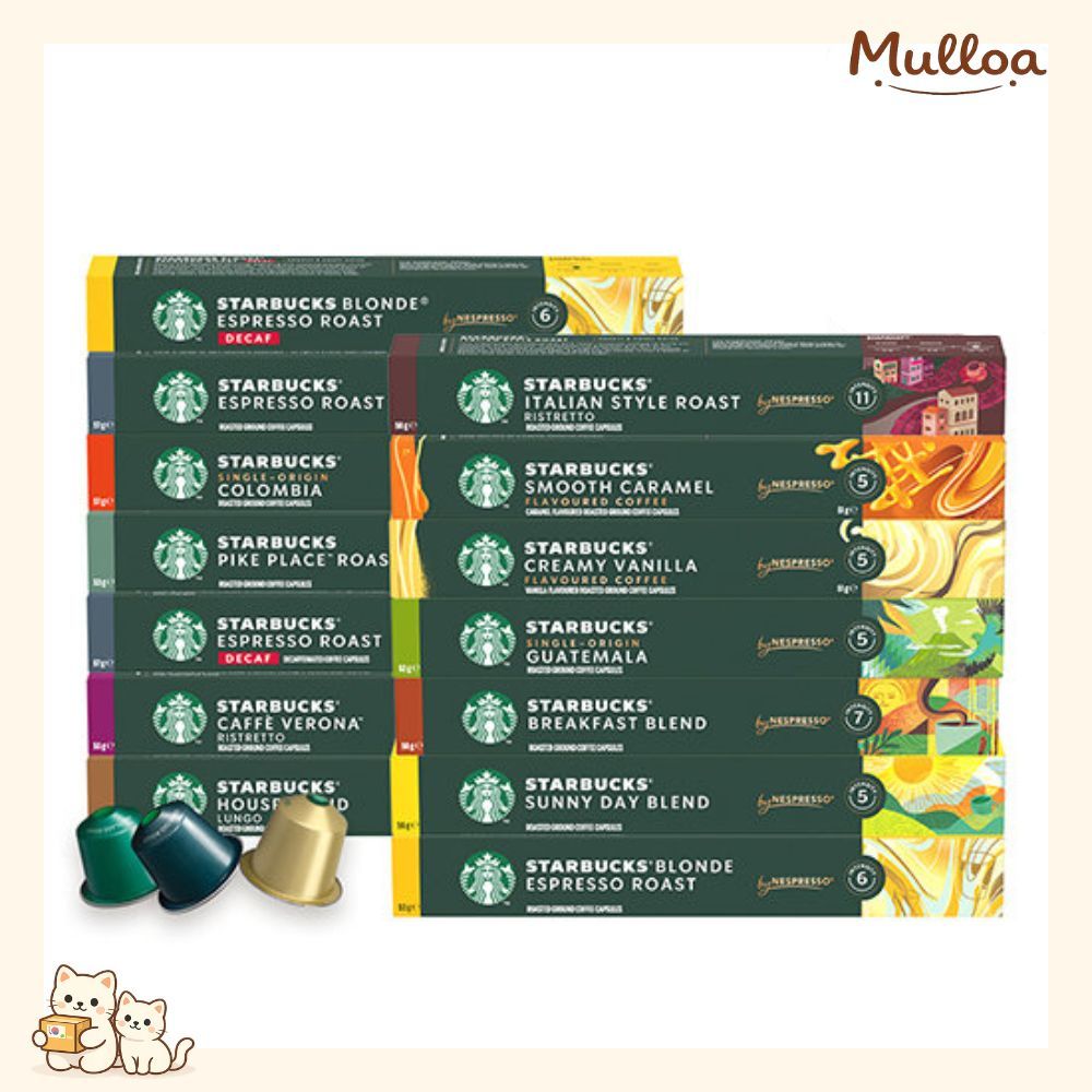 กาแฟแคปซูล Starbucks Nespresso 10ea