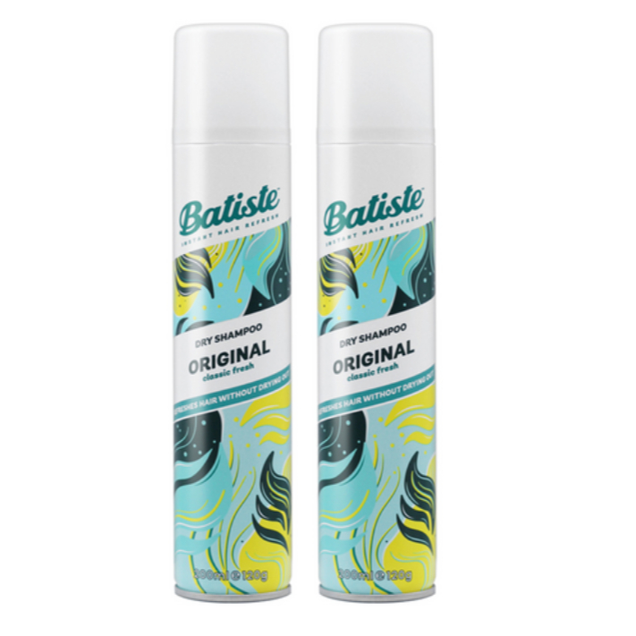 Batiste Dry Shampoo Original Classic Fresh, 2 ชิ้น, 200ml