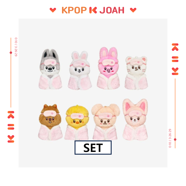 [8 SET](SKZOO PLUSH 10CM Ver.) Stray Kids [STAY in Our Little House] MD (Jul.2026)
